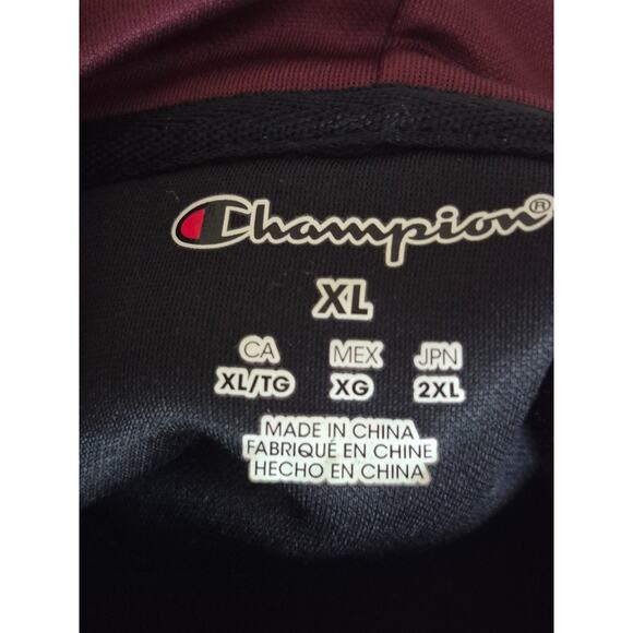Dawg State Mississippi Champion Hoodie XL Black Maroon Kangaroo Pocket Sports - Picture 3 of 9